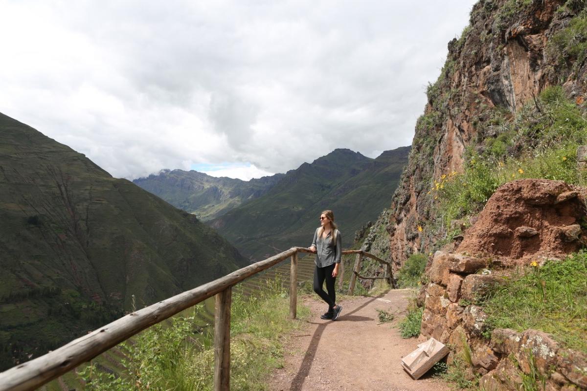 Photo of Nico Flint hiking