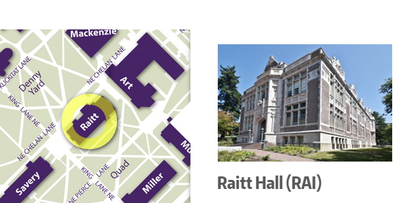Raitt Hall Map GHRC